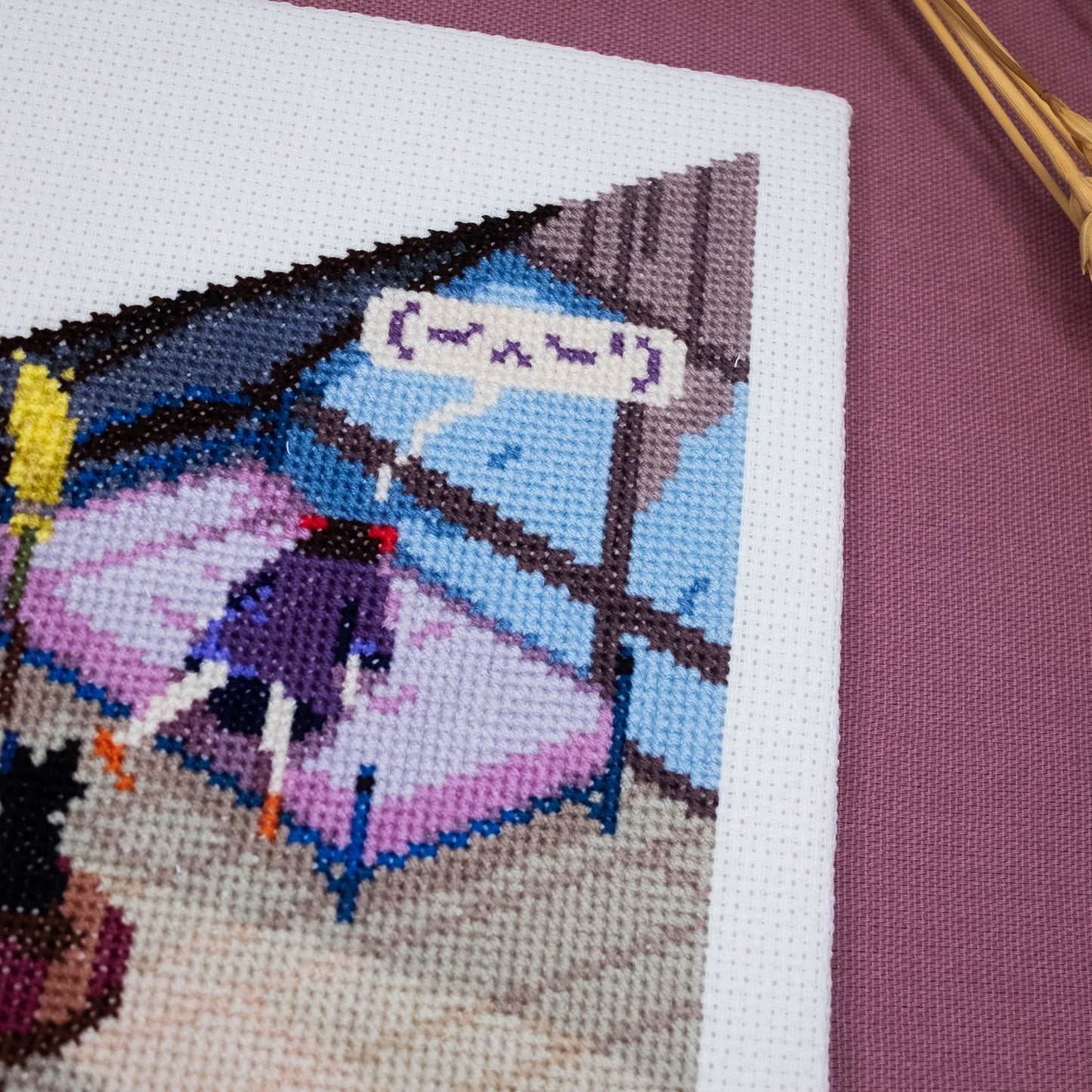 Studio Ghibli cross stitch pattern - Kiki's delivery service