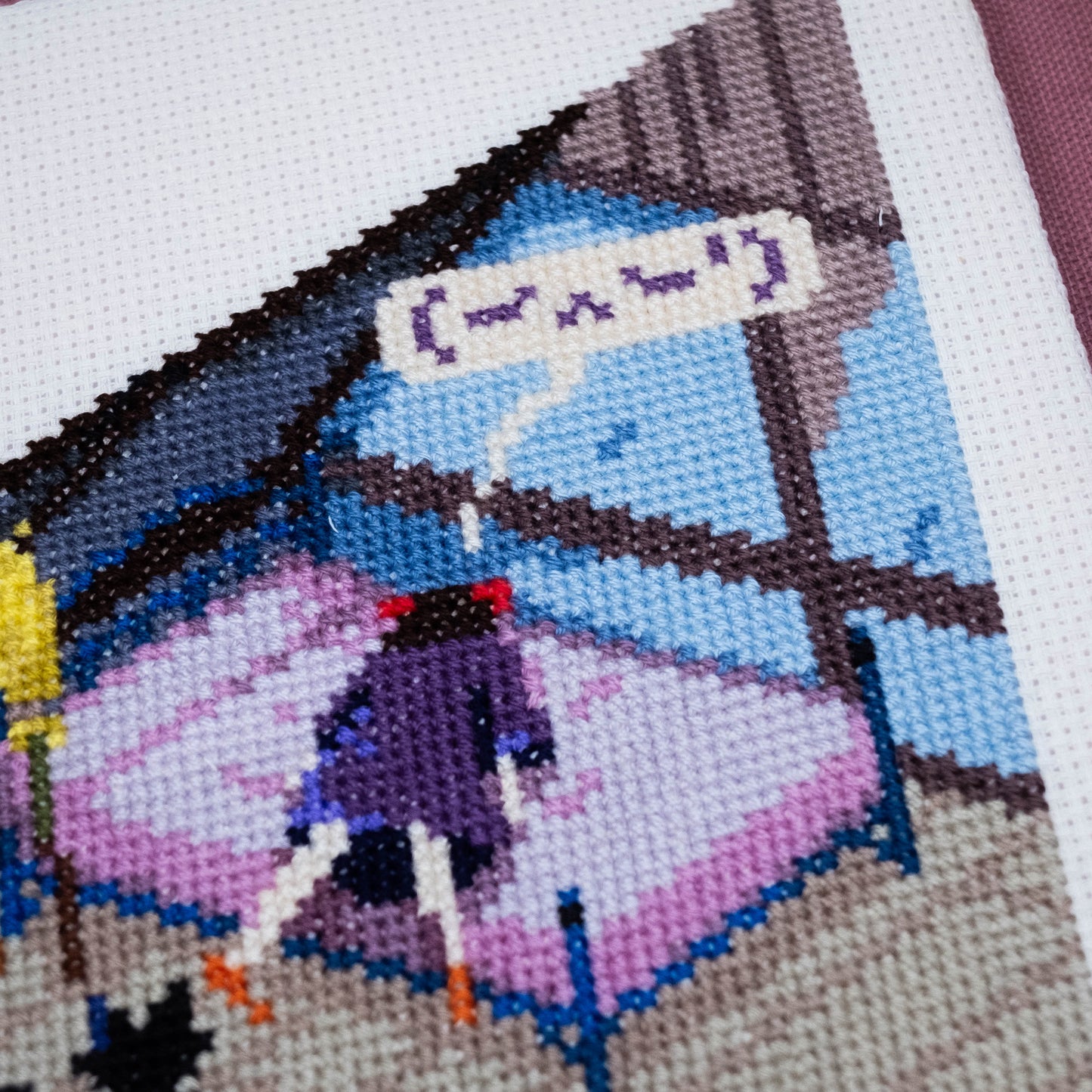 Studio Ghibli cross stitch pattern - Kiki's delivery service