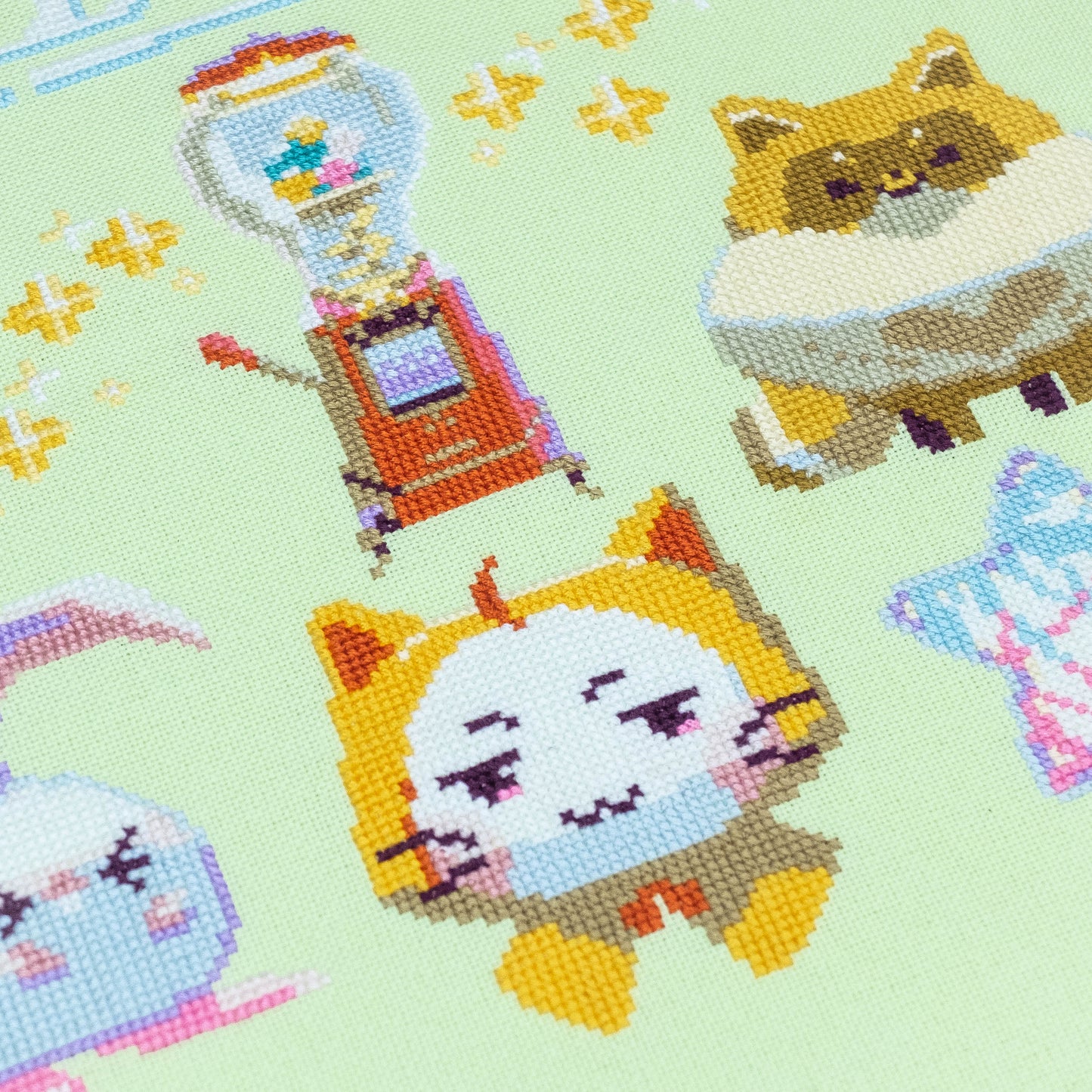 Infinity Nikki cross stitch pattern