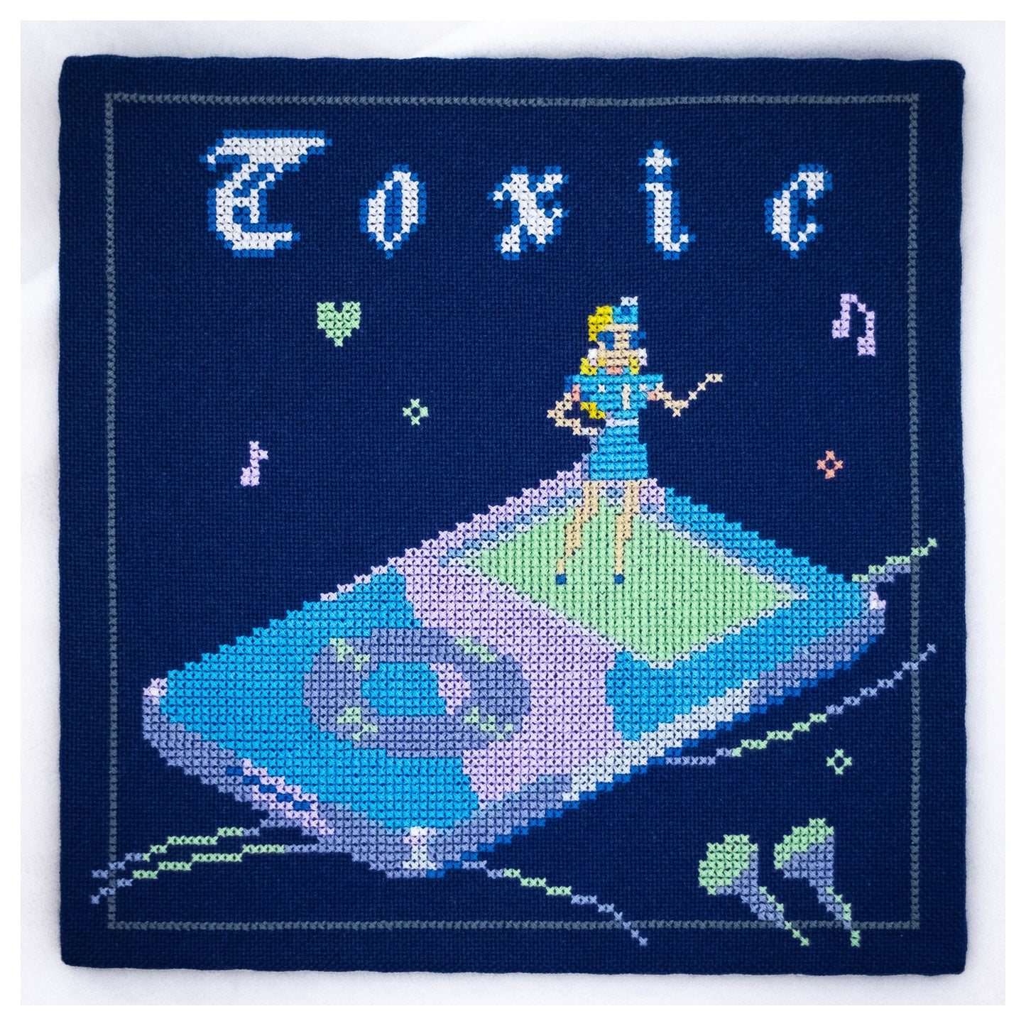 Britney cross stitch pattern - Britney Spears Toxic MV