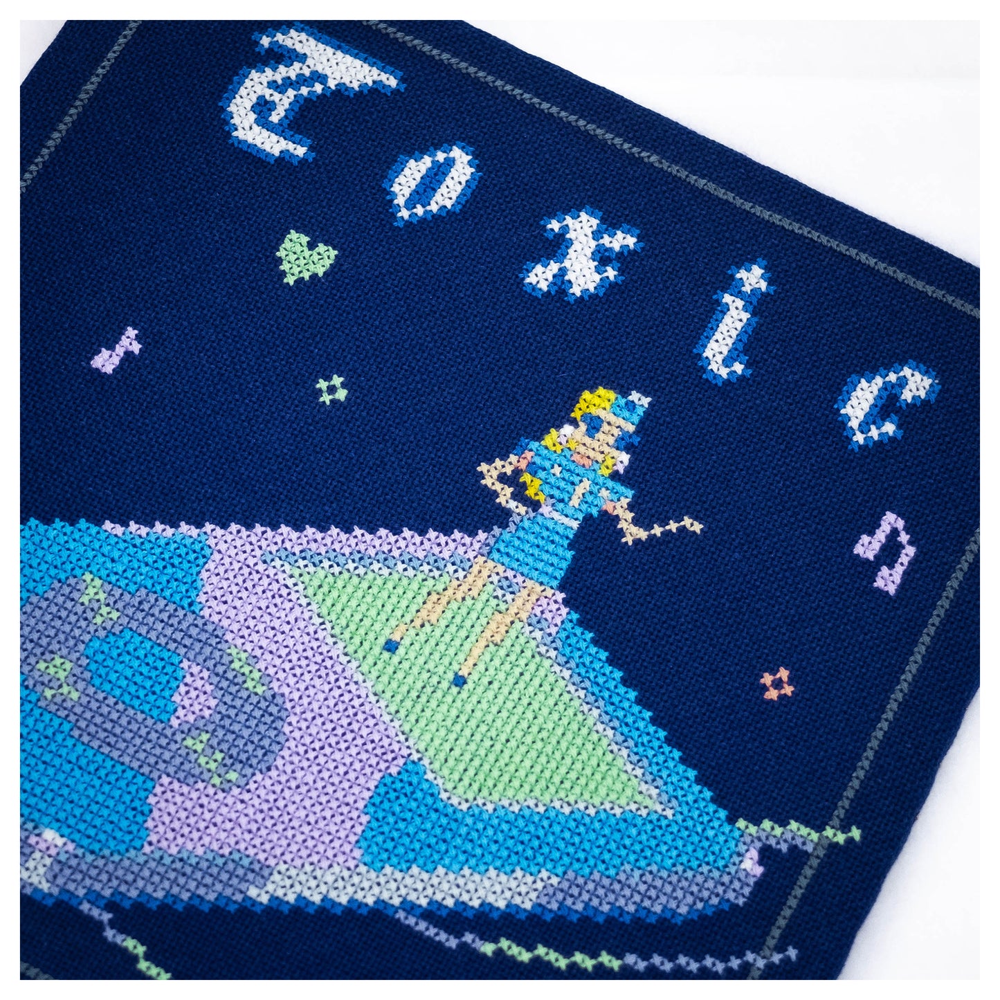 Britney cross stitch pattern - Britney Spears Toxic MV