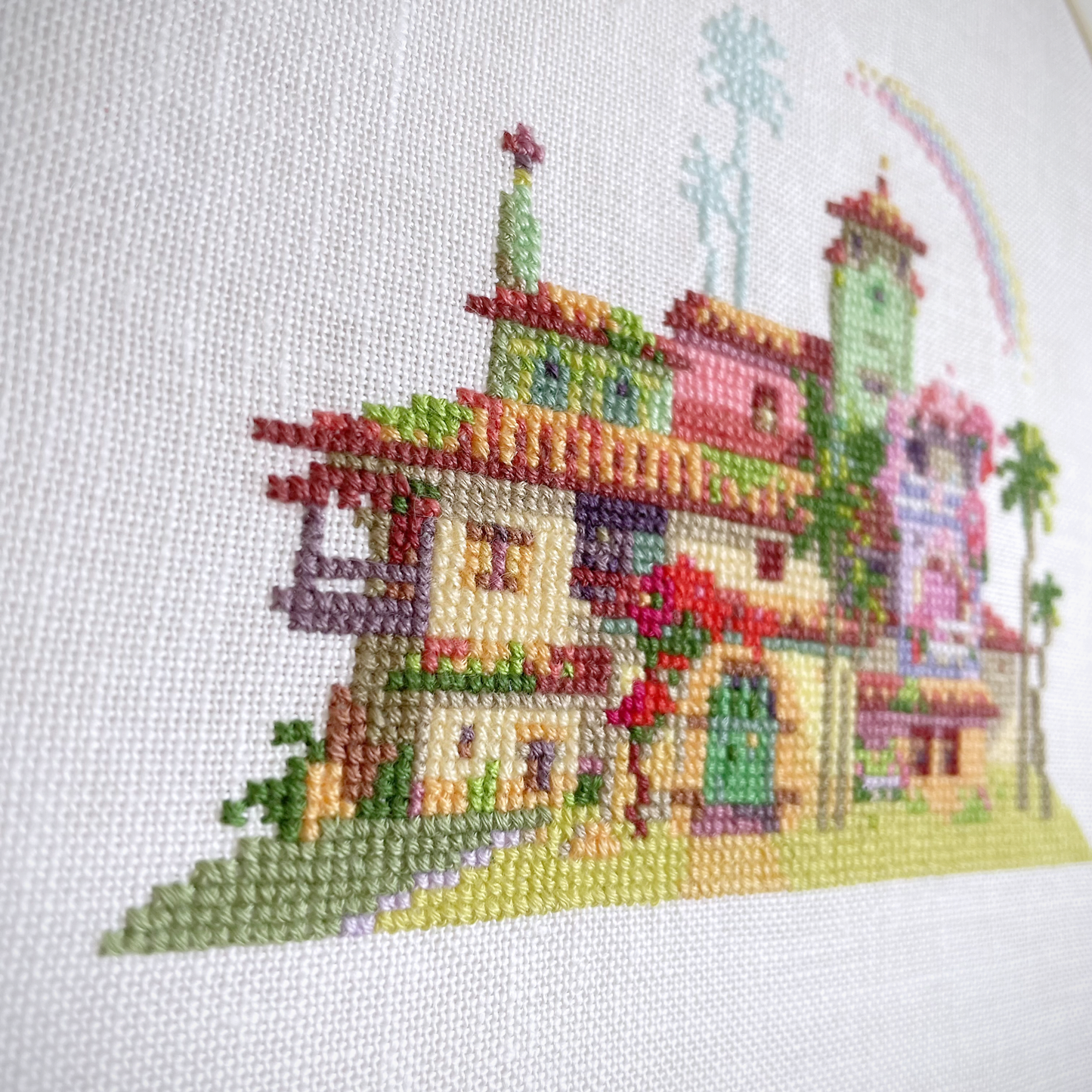 Hola Casita cross stitch pattern - Encanto movie