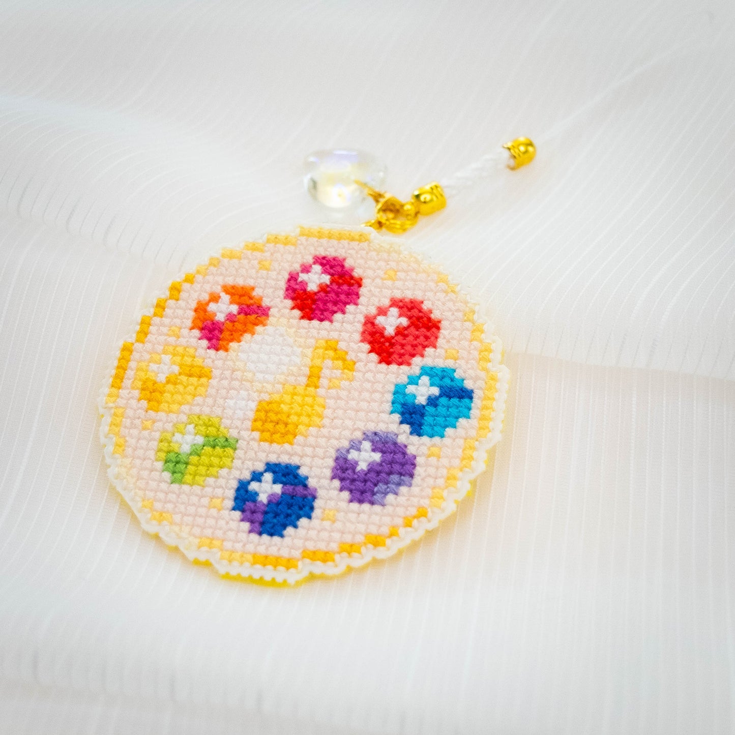 Magical Doremi cross stitch kit - Transformation brooch charm