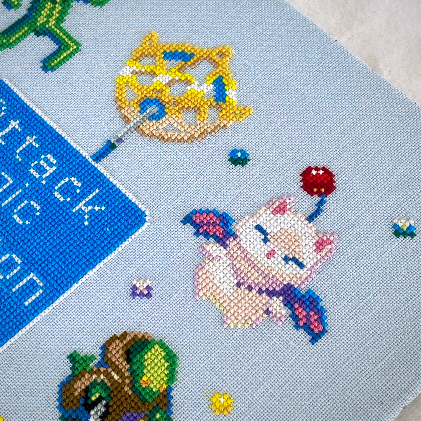 Final Fantasy cross stitch pattern - Retro Final Fantasy Essentials
