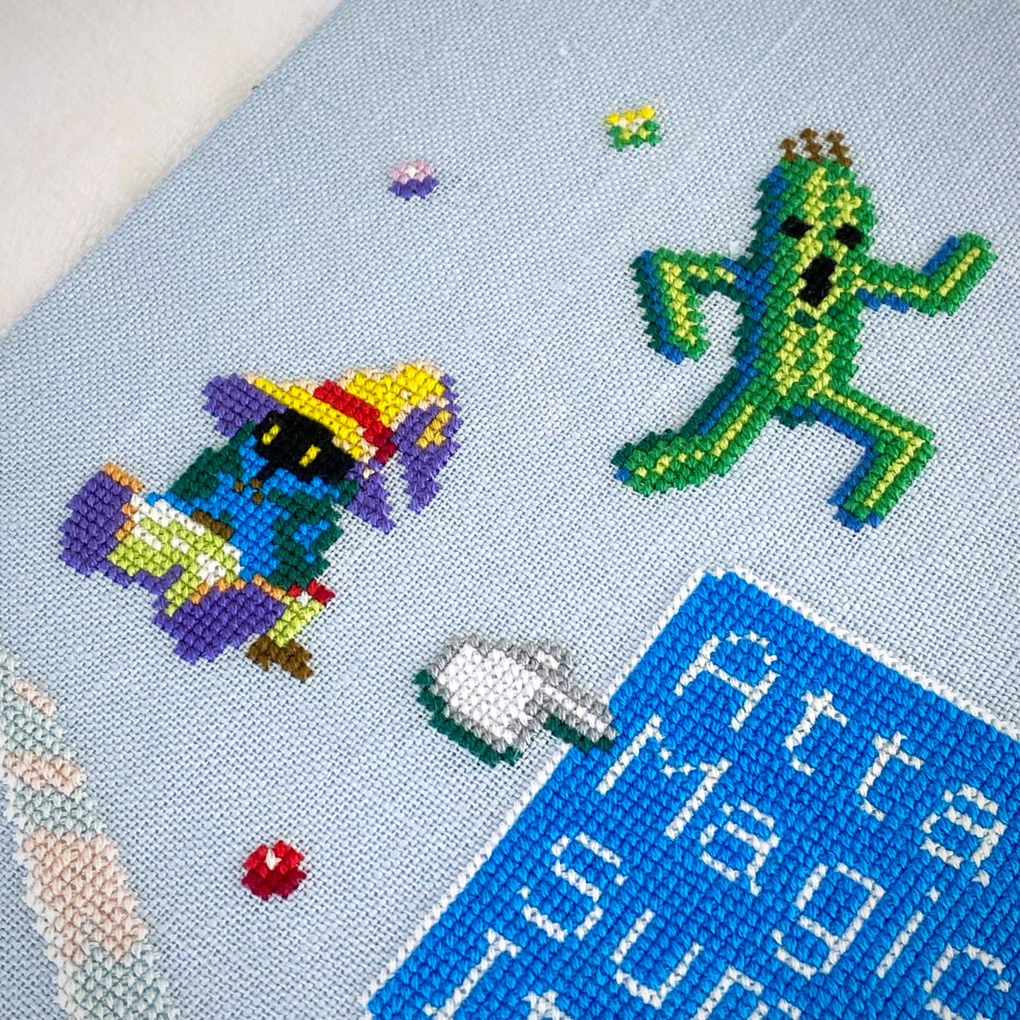 Final Fantasy cross stitch pattern - Retro Final Fantasy Essentials
