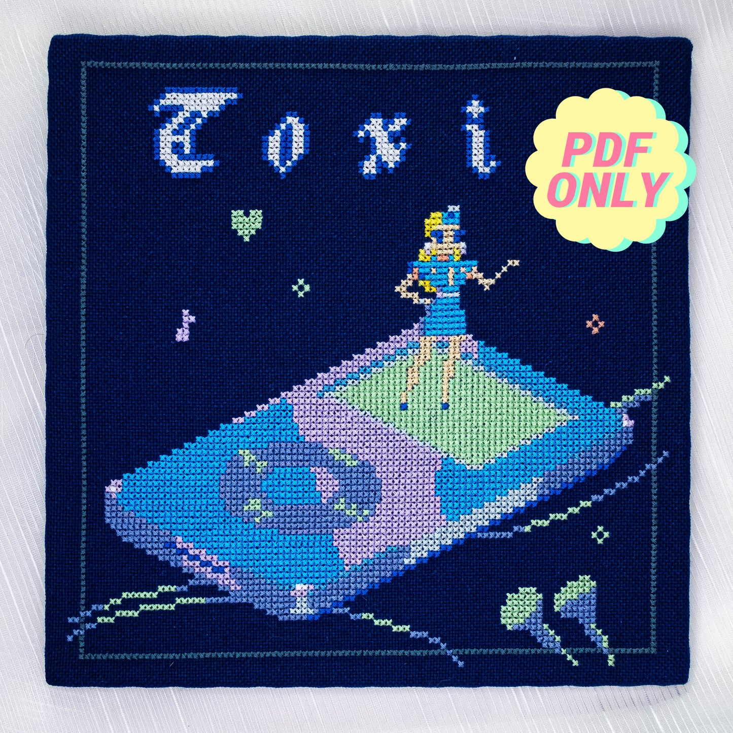 Britney cross stitch pattern - Britney Spears Toxic MV